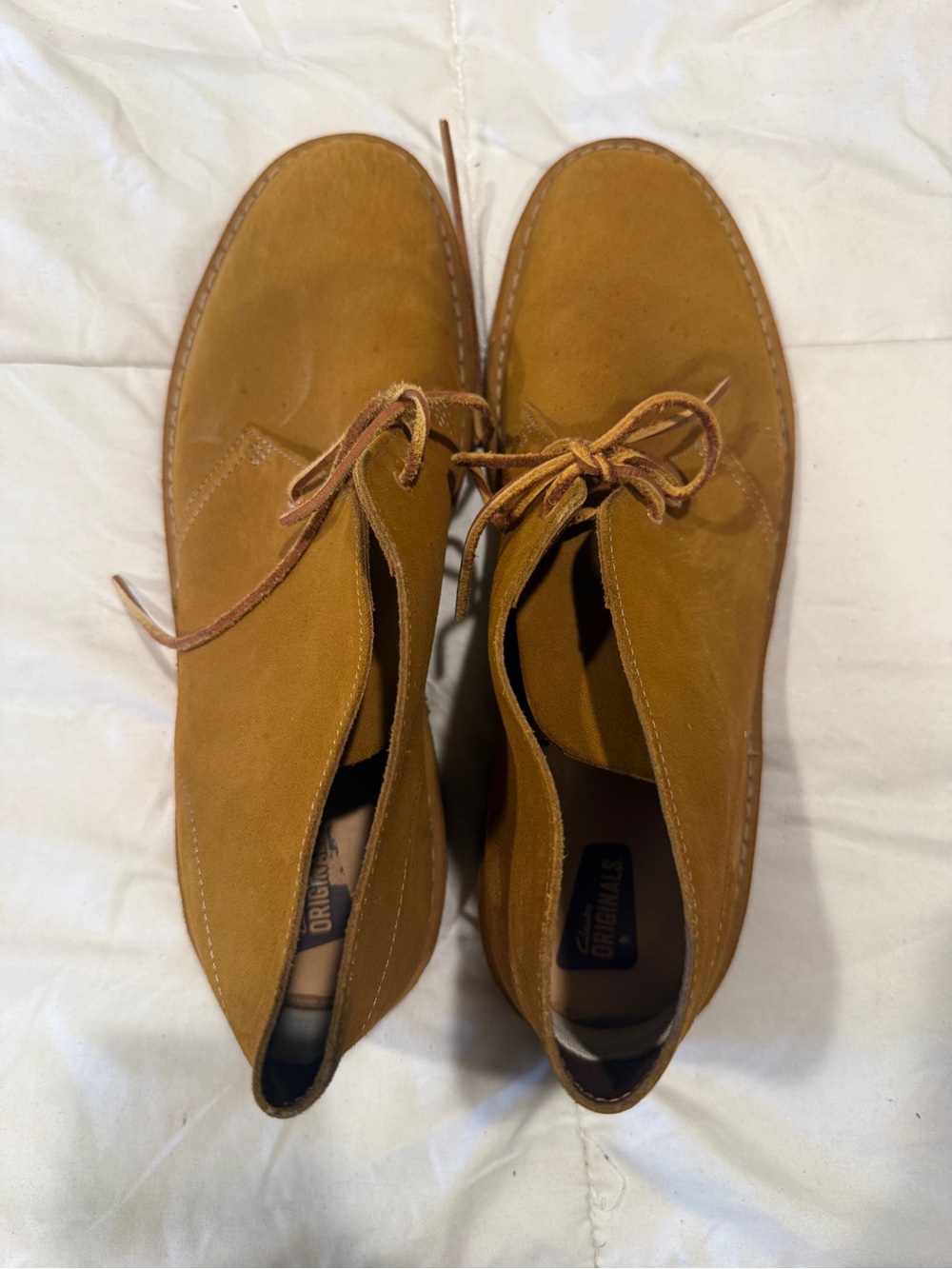 Clark’s nubuck/Men's Casual Suede Chukka Boots - Tan